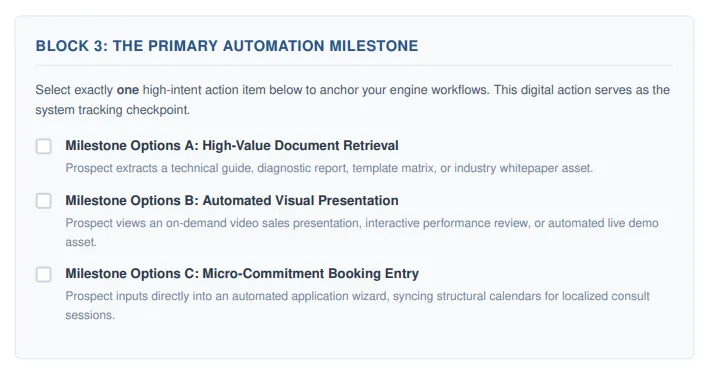 Automation Milestone